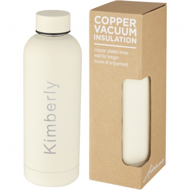 Logo trade promotional merchandise photo of: Spring 500 ml copper vacuum insulated bottle