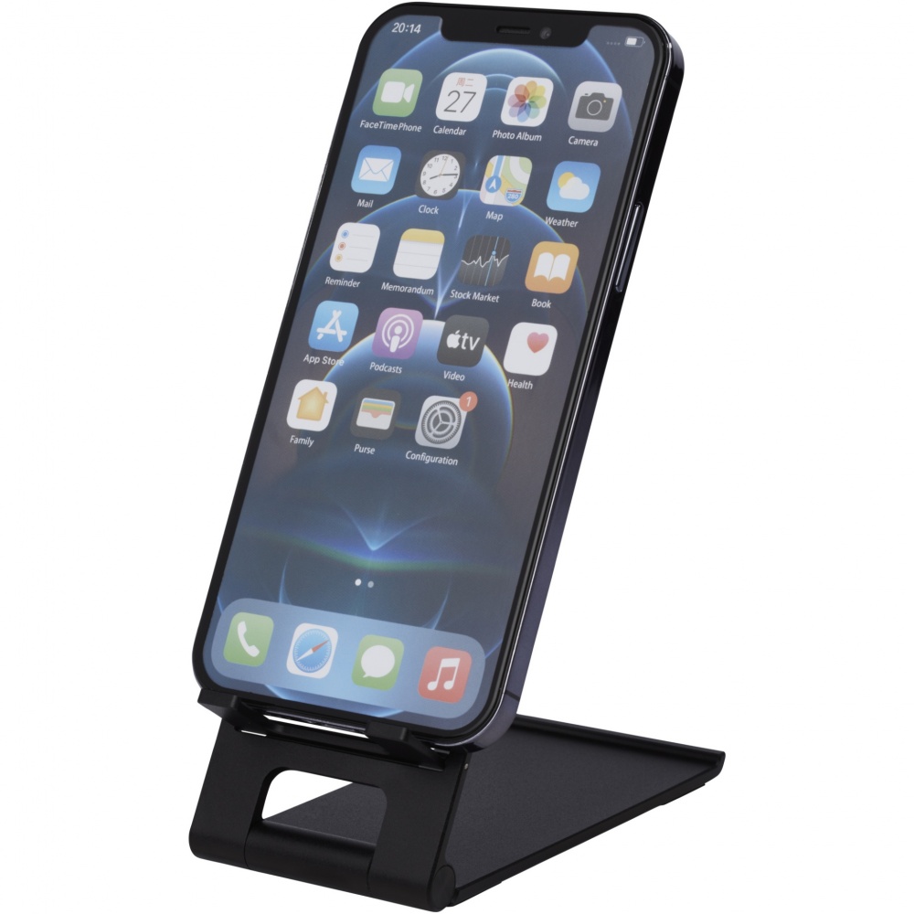 Logo trade corporate gifts picture of: Rise slim aluminium phone stand