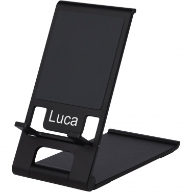 Logo trade corporate gift photo of: Rise slim aluminium phone stand