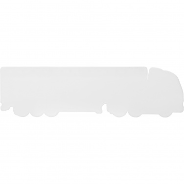 Logo trade advertising product photo of: Tait 15 cm lorry-shaped recycled plastic ruler