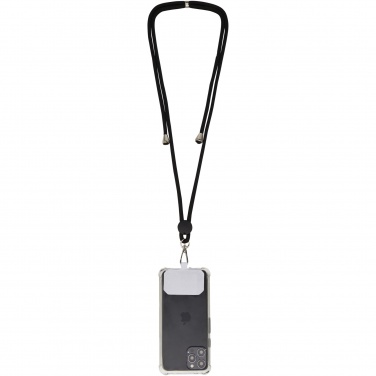 Logo trade promotional merchandise picture of: Kubi phone lanyard