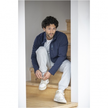 Logotrade promotional merchandise image of: Amber men's GRS recycled full zip fleece jacket