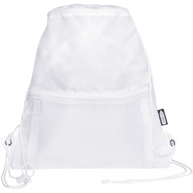 Logo trade promotional giveaways picture of: Adventure recycled insulated drawstring bag 9L