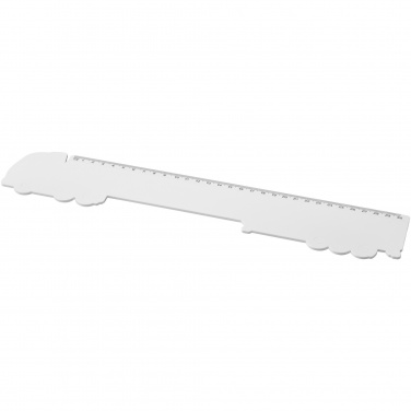 Logotrade advertising product image of: Tait 30cm lorry-shaped recycled plastic ruler