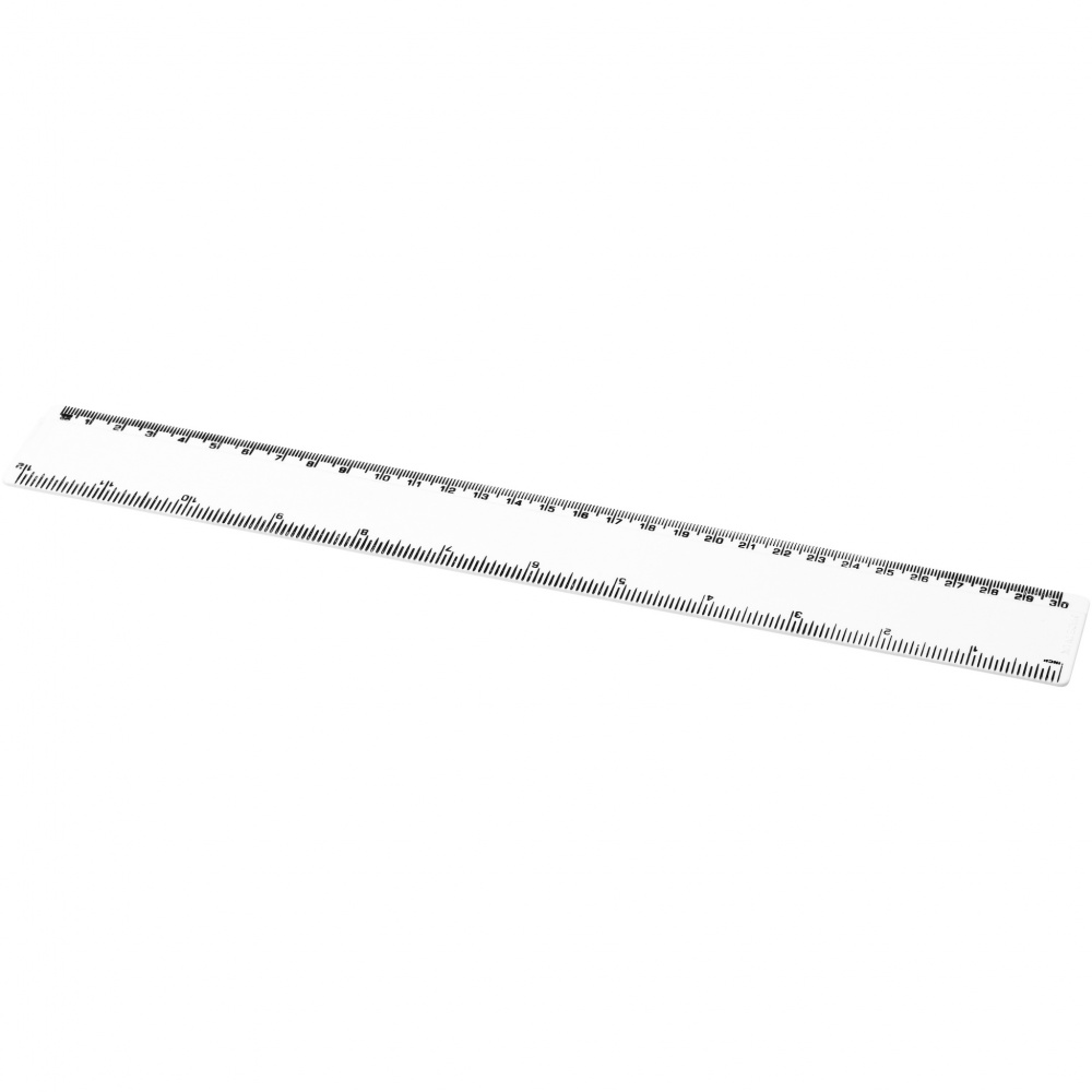 Logotrade promotional products photo of: Refari 30 cm recycled plastic ruler