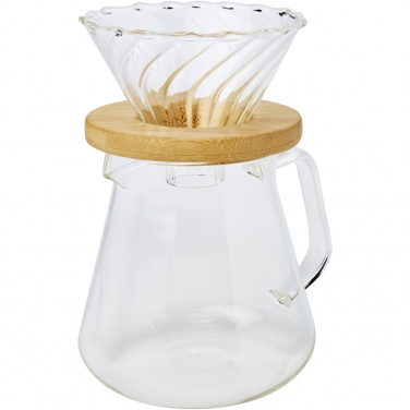 Logotrade promotional giveaway picture of: Geis 500 ml glass coffee maker