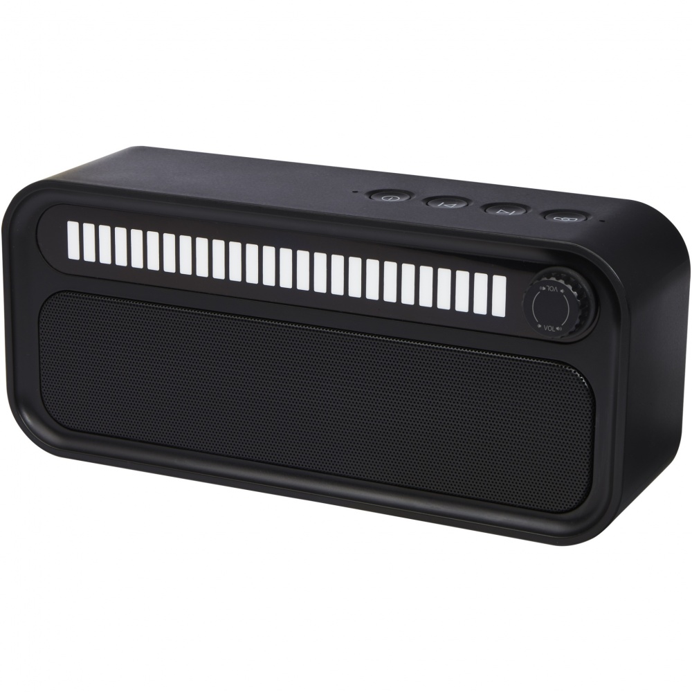 Logo trade promotional items image of: Music Level 5W RGB mood light Bluetooth® speaker