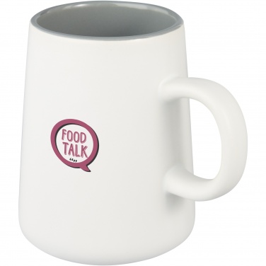 Logo trade promotional merchandise photo of: Joe 450 ml ceramic mug 