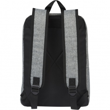 Logo trade promotional gift photo of: Reclaim 15" GRS recycled two-tone laptop backpack 14L