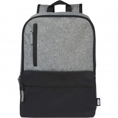 Logotrade advertising product image of: Reclaim 15" GRS recycled two-tone laptop backpack 14L