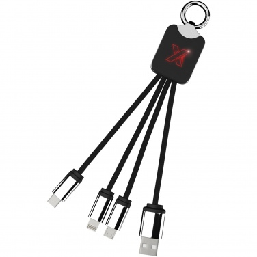 Logo trade promotional gifts picture of: SCX.design C15 quatro light-up cable