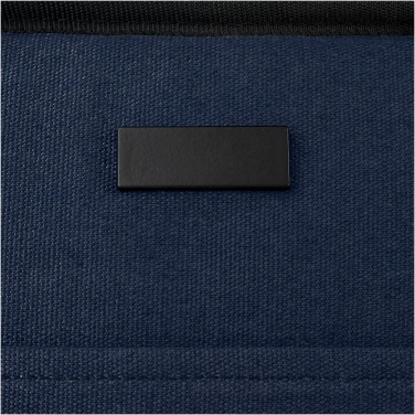 Logotrade promotional products photo of: Joey 9-can GRS recycled canvas lunch cooler bag 6L