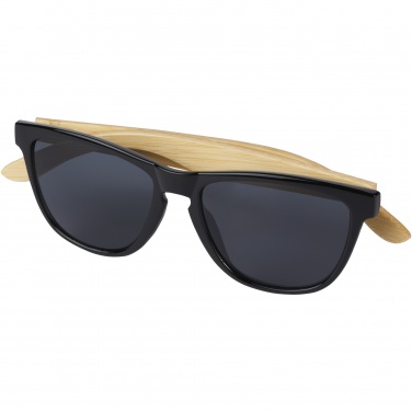 Logo trade corporate gifts picture of: Sun Ray ocean bound plastic and bamboo sunglasses