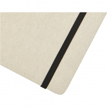 Logotrade promotional merchandise image of: Tutico organic cotton hardcover notebook