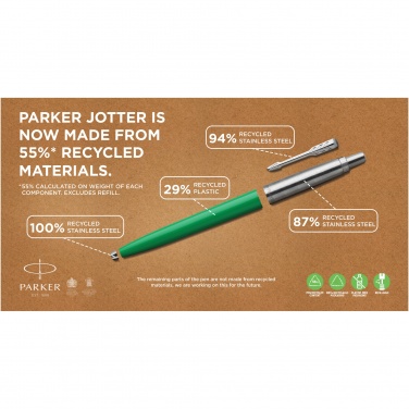 Logotrade corporate gifts photo of: Parker Jotter Recycled ballpoint pen
