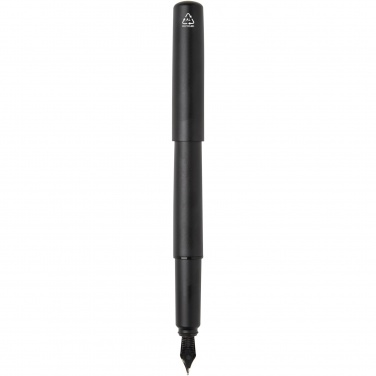 Logo trade promotional merchandise picture of: Lucetta recycled aluminium fountain pen