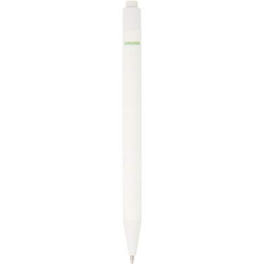 Logo trade promotional items picture of: Chartik monochromatic recycled paper ballpoint pen with matte finish