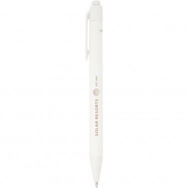 Logotrade promotional merchandise picture of: Chartik monochromatic recycled paper ballpoint pen with matte finish