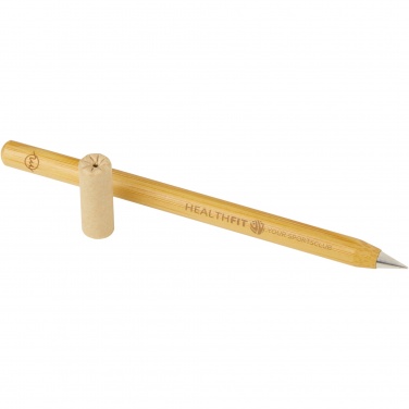 Logotrade promotional merchandise image of: Perie bamboo inkless pen