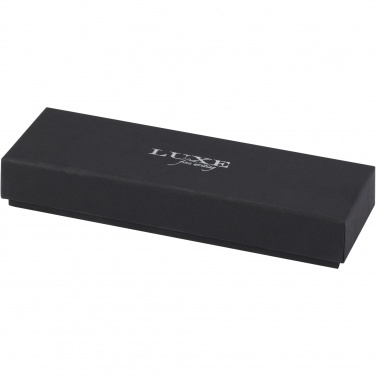 Logotrade promotional merchandise picture of: Lucetto recycled aluminium ballpoint and rollerball pen gift set