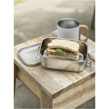 Logotrade promotional gift image of: Titan recycled stainless steel lunch box