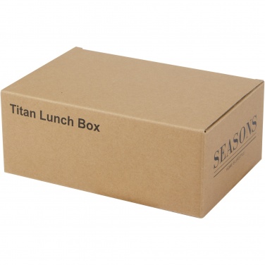 Logotrade business gift image of: Titan recycled stainless steel lunch box