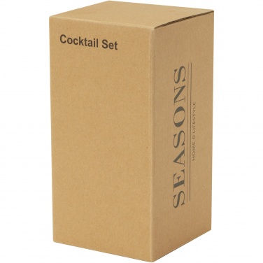 Logotrade promotional item image of: Gaudie recycled stainless steel cocktail shaker