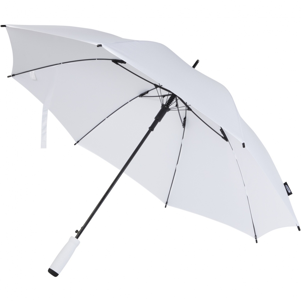 Logo trade corporate gifts picture of: Niel 23" auto open recycled PET umbrella