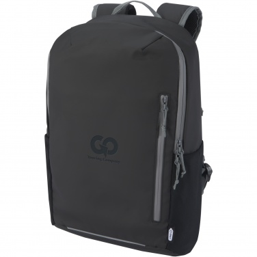 Logotrade corporate gift picture of: Aqua 15" GRS recycled water resistant laptop backpack 21L