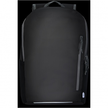 Logo trade promotional items image of: Aqua 15" GRS recycled water resistant laptop backpack 21L