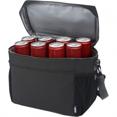 Logo trade promotional giveaways picture of: Aqua 20-can GRS recycled water resistant cooler bag 22L