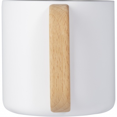 Logotrade promotional giveaway image of: Bjorn 360 ml RCS certified recycled stainless steel mug with copper vacuum insulation