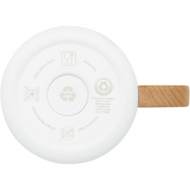 Logo trade advertising product photo of: Bjorn 360 ml RCS certified recycled stainless steel mug with copper vacuum insulation