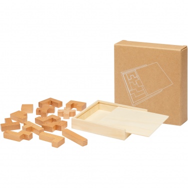Logotrade corporate gift picture of: Bark wooden puzzle