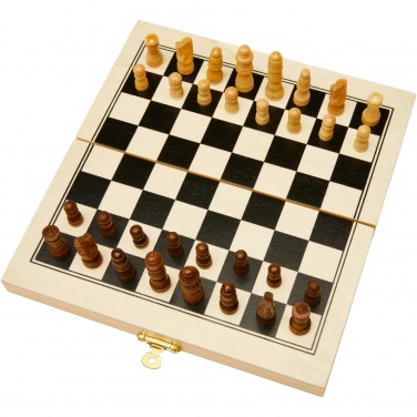 Logotrade promotional item picture of: Mugo 3-in-1 wooden game set