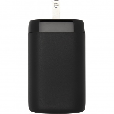 Logo trade promotional giveaways image of: ADAPT 25W recycled plastic PD travel charger