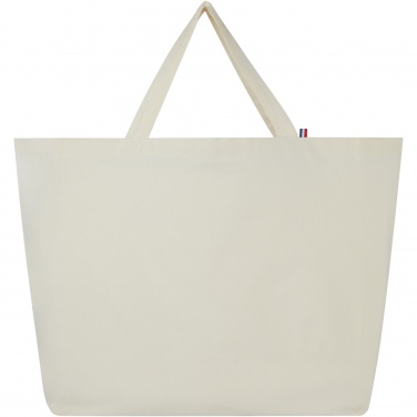 Logo trade promotional items image of: Cannes 200 g/m2 recycled shopper tote bag 10L