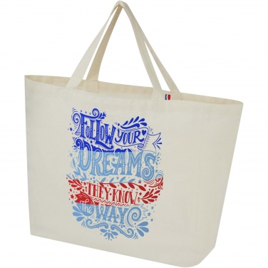 Logotrade promotional item picture of: Cannes 200 g/m2 recycled shopper tote bag 10L