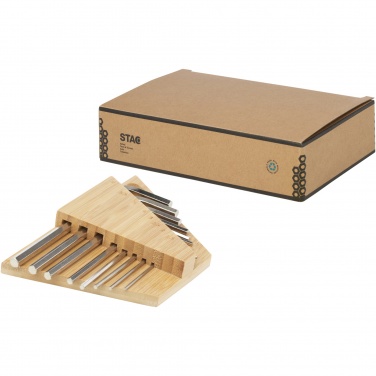 Logotrade corporate gifts photo of: Allen bamboo hex key tool set