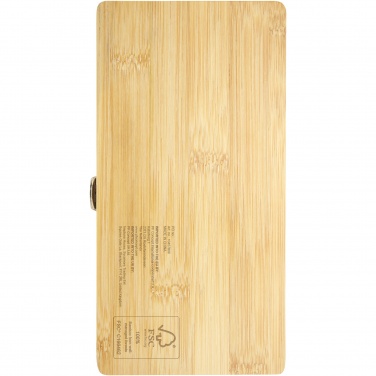 Logo trade promotional items picture of: Rivet 19-piece bamboo/recycled plastic tool set