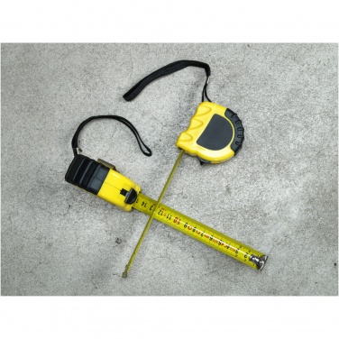 Logo trade promotional gifts picture of: Rule 3-metre RCS recycled plastic measuring tape