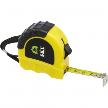 Logo trade promotional merchandise image of: Rule 3-metre RCS recycled plastic measuring tape