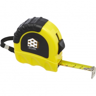 Logo trade advertising products picture of: Rule 5-metre RCS recycled plastic measuring tape