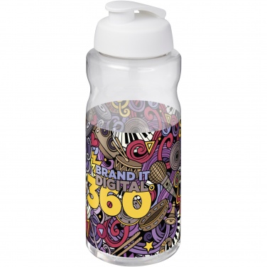 Logo trade promotional merchandise photo of: H2O Active® Big Base 1 litre flip lid sport bottle