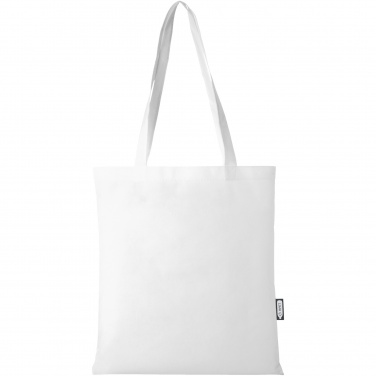 Logotrade promotional item picture of: Zeus GRS recycled non-woven convention tote bag 6L