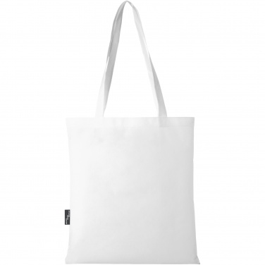 Logo trade promotional gifts picture of: Zeus GRS recycled non-woven convention tote bag 6L