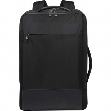 Logotrade promotional merchandise picture of: Expedition Pro 17" GRS recycled expandable laptop backpack 35L