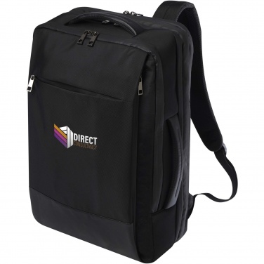 Logo trade promotional gifts image of: Expedition Pro 17" GRS recycled expandable laptop backpack 35L