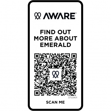 Logotrade promotional product picture of: Emerald short sleeve unisex Aware™ recycled polo