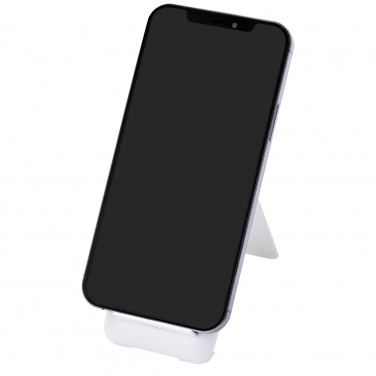 Logo trade promotional merchandise picture of: Savvy recycled plastic modular charging cable with phone holder